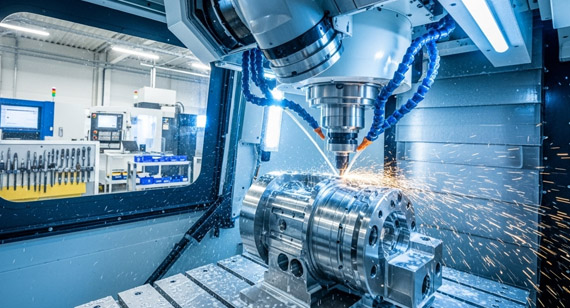 Multi-Axis CNC Machined Stainless Steel Parts