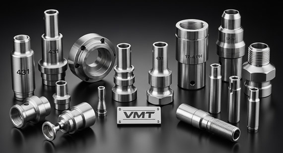 High-Precision 431 and 17-4 PH Stainless Steel CNC Machined Parts