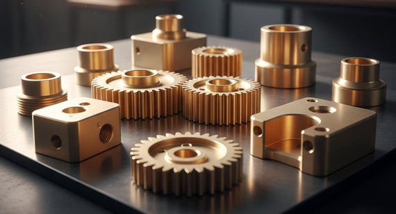 Precision CNC-machined Brass Parts (Gears, Fittings, Small Housings) Precision CNC-machined Brass Parts (Gears, Fittings, Small Housings)