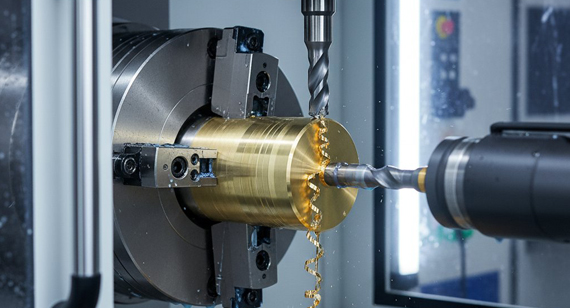 Precision CNC Machining Brass Part Process Precision CNC Machining Brass Part Process