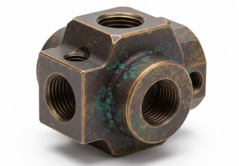 Chemical Antiquing Bronze Patina Brass CNC Machining Parts Chemical Antiquing Bronze Patina Brass CNC Machining Parts