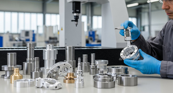 High Precision CNC Machining Parts Quality Inspection
