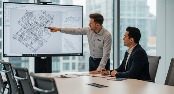 VMT Engineer Client Collaboration Technical Consultation CNC Machining Drawings