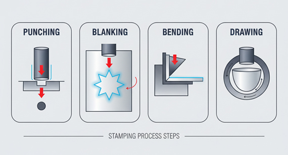 Stamping Process Steps