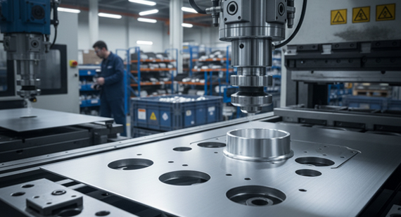 Sheet Metal Blanking Aluminum