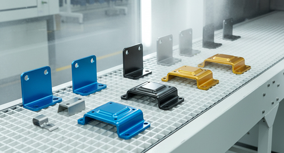 Aluminum Stamped Parts Surface finishing