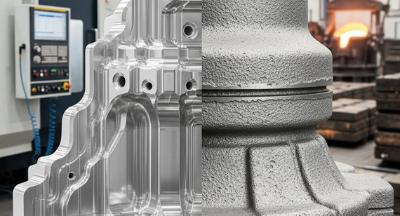 CNC Machining vs. Casting: The Definitive Guide