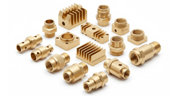 Electronics and Telecommunications Brass CNC Machining Parts