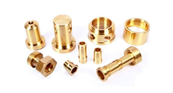 different brass CNC machining parts