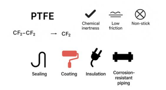 PTFE Plastic Homopolymer