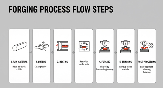 Forging Process Flow Steps Forging Process Flow Steps