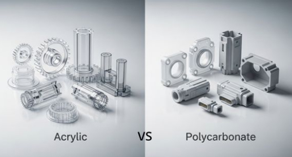 Acrylic vs Polycarbonate CNC Machining Parts