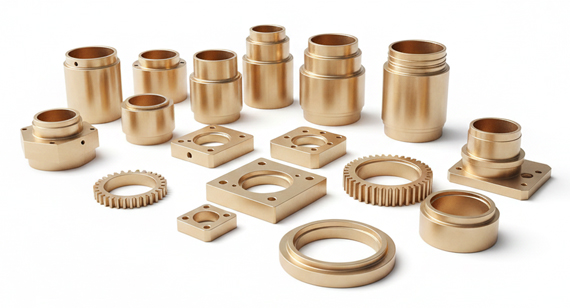 Bronze CNC Machining Parts Bronze CNC Machining Parts