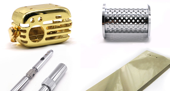 Aluminum Stainless Steel Brass Electroplated CNC Machined Parts
