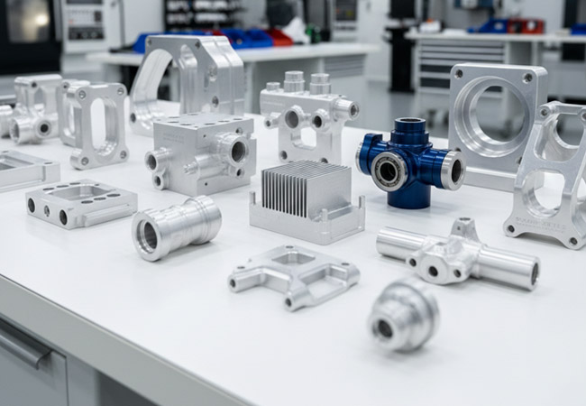 2024 Aluminum Aerospace CNC Machined Parts