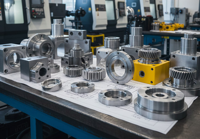 2024 Aluminum Industrial Machinery CNC Machining Parts