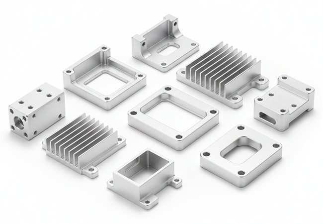5052 Aluminum Electronic CNC Machined Parts
