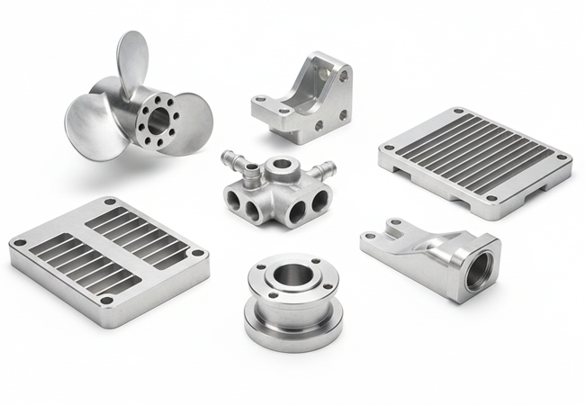 5052 Aluminum Marine CNC Machined Parts