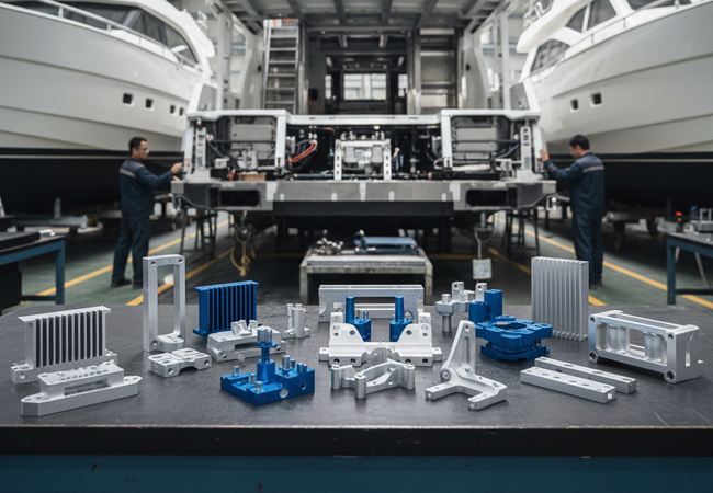 5083 Aluminum Marine CNC Machined Parts