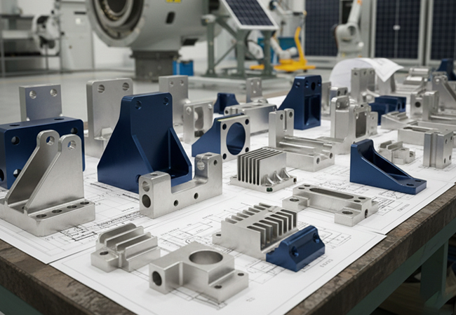 5083 Aluminum Renewable Energy CNC Machined Parts