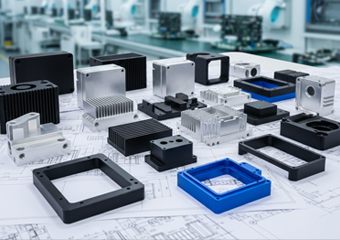 6063 Aluminum Electronics & Electrical CNC Machining Parts