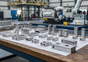 6082 Aluminum Marine and Offshore Equipment CNC Machined Parts