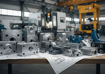 6082 Aluminum CNC Machined Heavy-Duty Mechanical Components