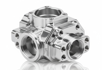 Electroplated 6082 Aluminum CNC Machined Parts