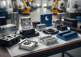 7075 Aluminum Industrial Machinery CNC Machined Parts