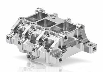 Electroplated 7075 aluminum CNC machined parts