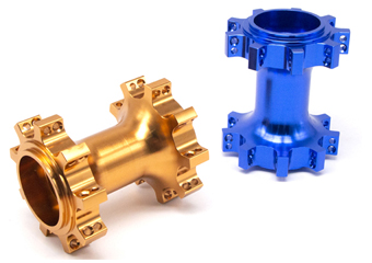 CNC Rear And Front Bicycle Brake Hub Machining