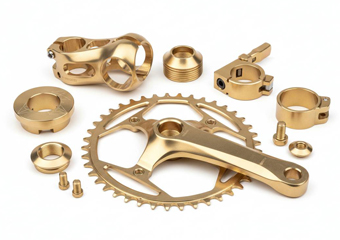 Brass CNC Machined Bicycle Bike Parts