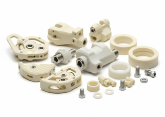 PEEK PTFE CNC Machined Bicycle Bike Parts