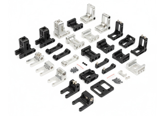 Cuatom CNC Machining Drone Landing Gear Brackets Cuatom CNC Machining Drone Landing Gear Brackets