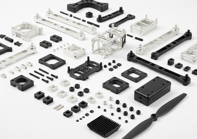 Custom Drone (UAV) CNC Machining Parts Custom Drone (UAV) CNC Machining Parts