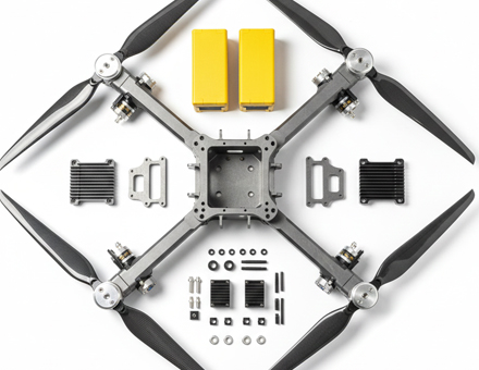 Custom Logistics Drones CNC Machining Parts