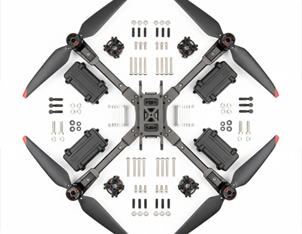 Custom Industrial Inspection Drones CNC Machining Parts