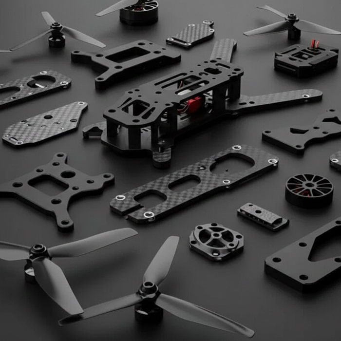 Custom CNC Drone (UAV) Machining Parts Services