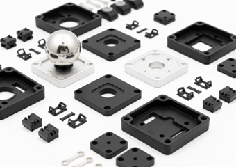 Custom CNC Machining Wheelchair Joystick Controller Parts Custom CNC Machining Wheelchair Joystick Controller Parts