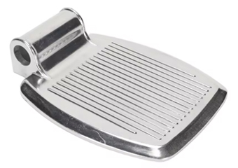 Custom CNC Machining Wheelchair Footrest Custom CNC Machining Wheelchair Footrest
