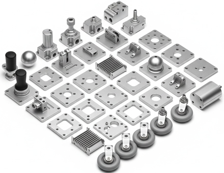 Custom Manual and Electric Wheelchairs CNC Machining Parts