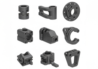 Custom Carbon Steel Wheelchair CNC Machining Parts Custom Carbon Steel Wheelchair CNC Machining Parts