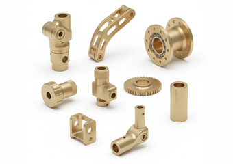 Custom Brass Wheelchair CNC Machining Parts Custom Brass Wheelchair CNC Machining Parts