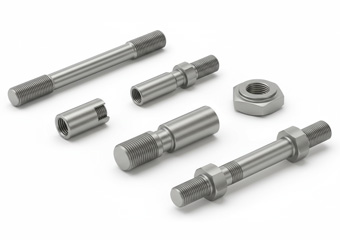 Custom CNC Machining Threaded Pin Shaft 