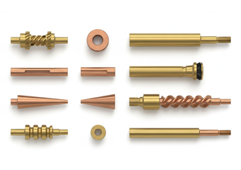 Custom CNC Machining Brass & Copper Shafts