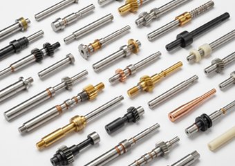 Custom CNC Machining Automation and Robotics Shafts