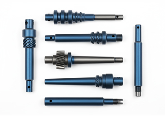 Anodizing Sandblasting Shafts CNC Machining Parts