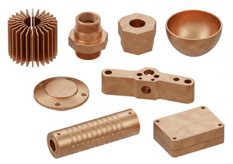 Copper & Copper Alloys CNC Machining Lighting Parts