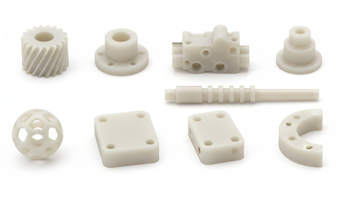 Custom Prototypes Nylon CNC Machining Parts
