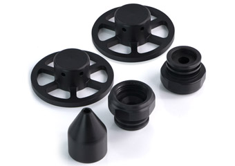 Custom Black Nylon (PA) CNC Machining Parts